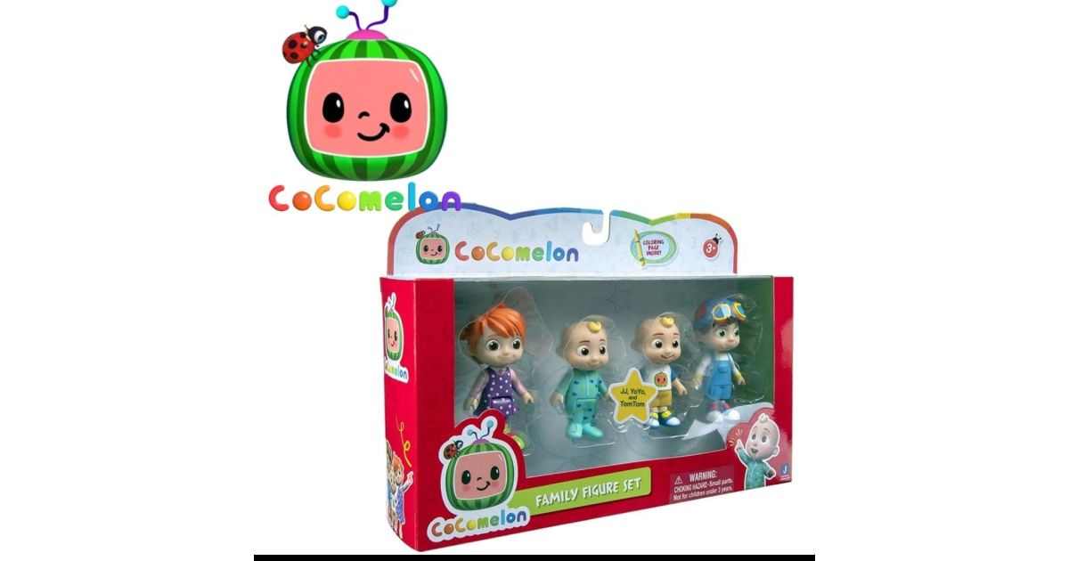 Cocomelon Family Figure 4 Pack